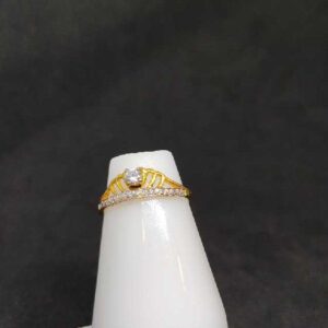 916 Ladies Single Stone Ring