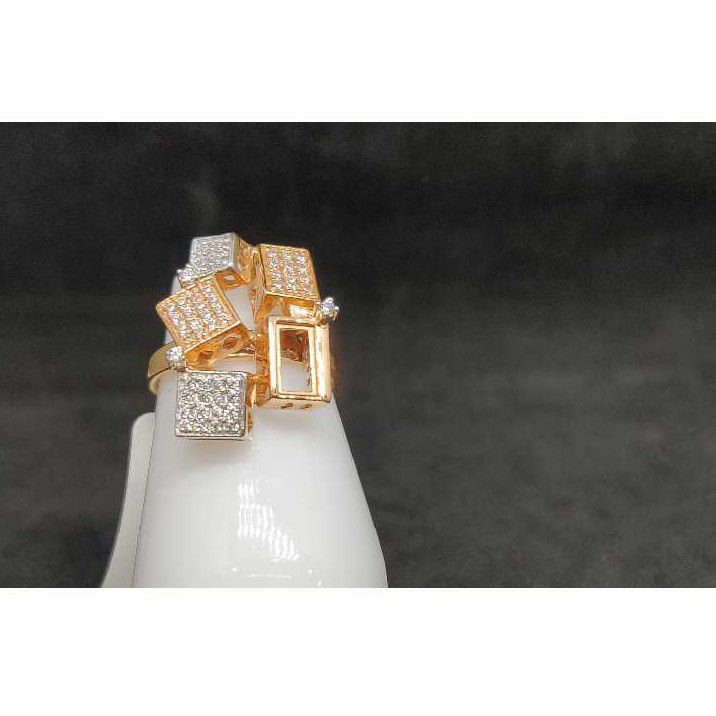 18k ladies rose gold ring