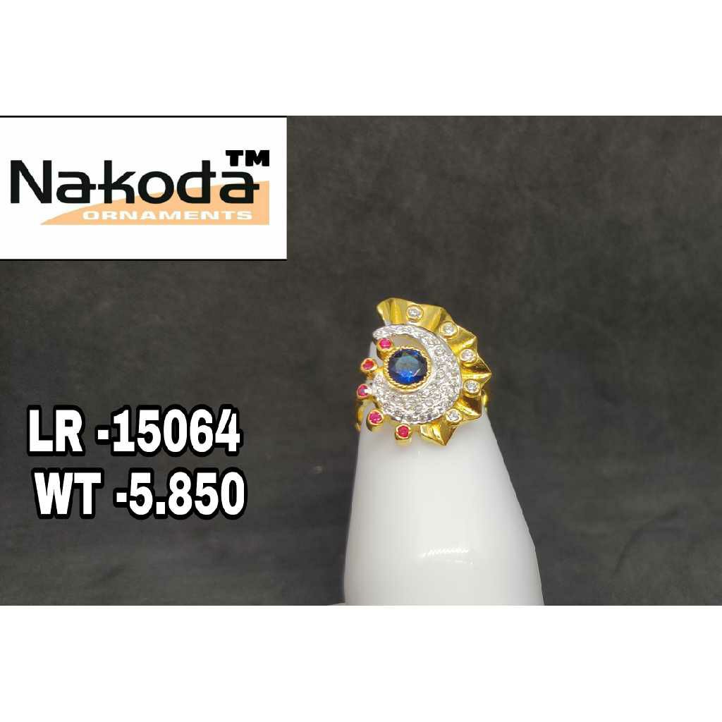 916 Ladies Fancy Gold Ring