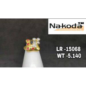 916 Ladies Fancy Gold Ring
