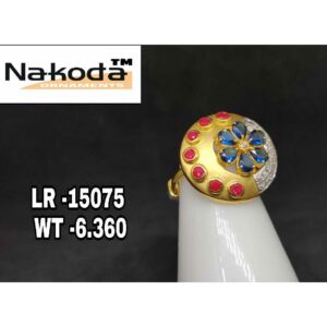 916 Ladies Fancy Gold Ring