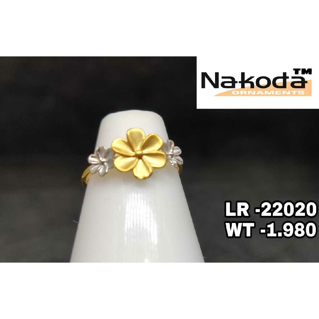 22K Ladies Fancy plain Gold Ring