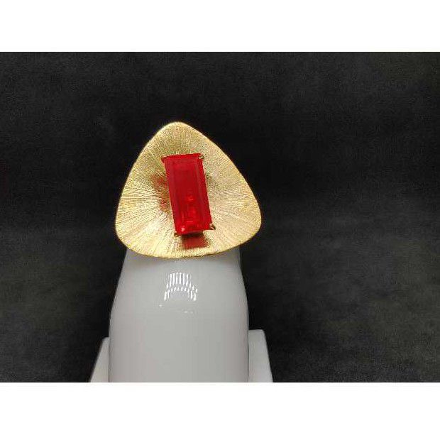 18K Ladies Italian Fancy Ring