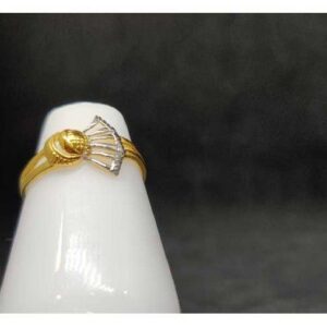 22K Ladies Plain Gold  Ring