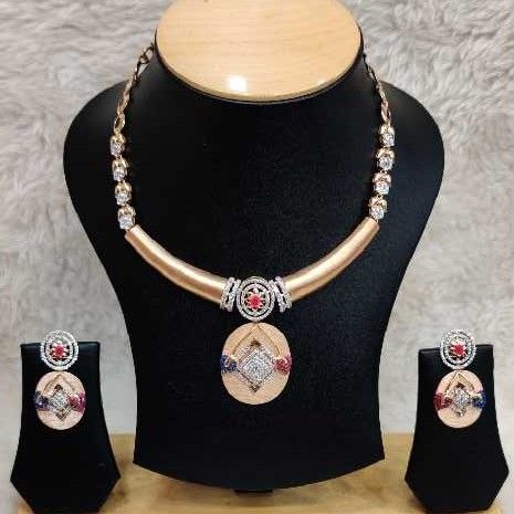 18K Rose Gold Fancy Set