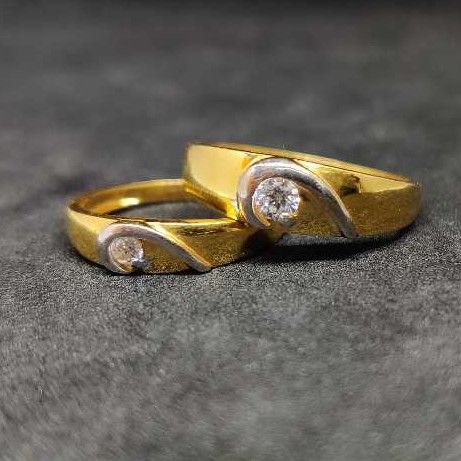916 Exclusive Gold Couple Ring