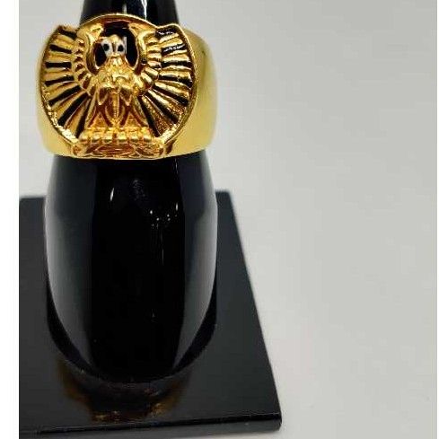 916 Men's Fancy gold ring
