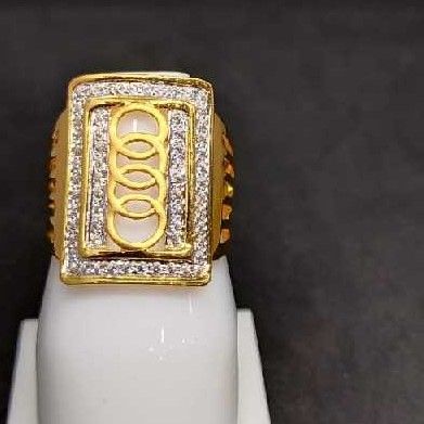 916 men's fancy gold ring