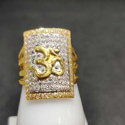 916 men's fancy gold ring