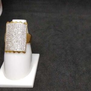 916 men's fancy gold ring