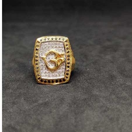 916 men's fancy gold ring
