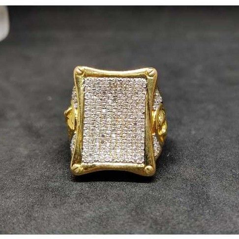 916 men's fancy gold ring