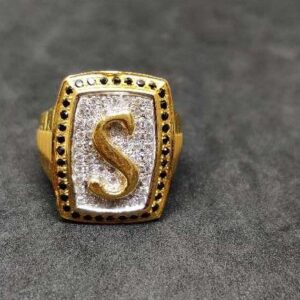 916 men's fancy gold ring