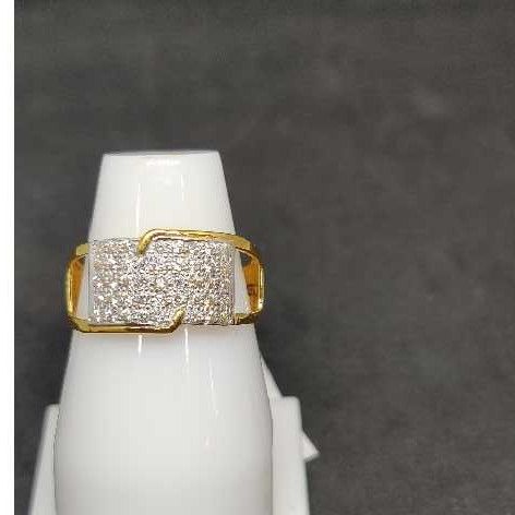 916 Men's fancy gold ring