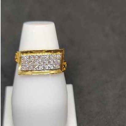 916 Men's fancy gold ring