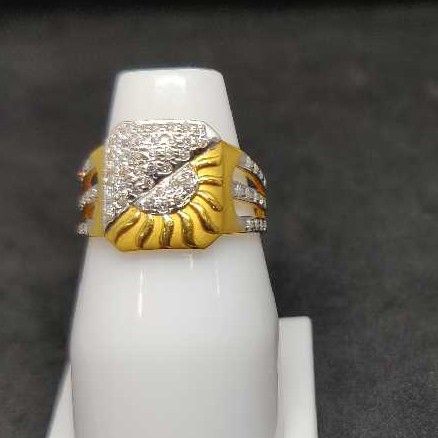 916 men's fancy gold ring