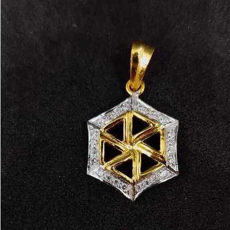 916 Gold fancy pendant For Men NO-44518