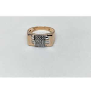 Fancy Rose Gold Designer 18Kt Men's Wear Ring-31325