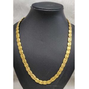 Men's 916 gold hollow nawabi chain NO-7512