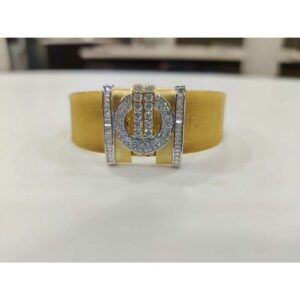 18k Gold italian kada For Women NO-001