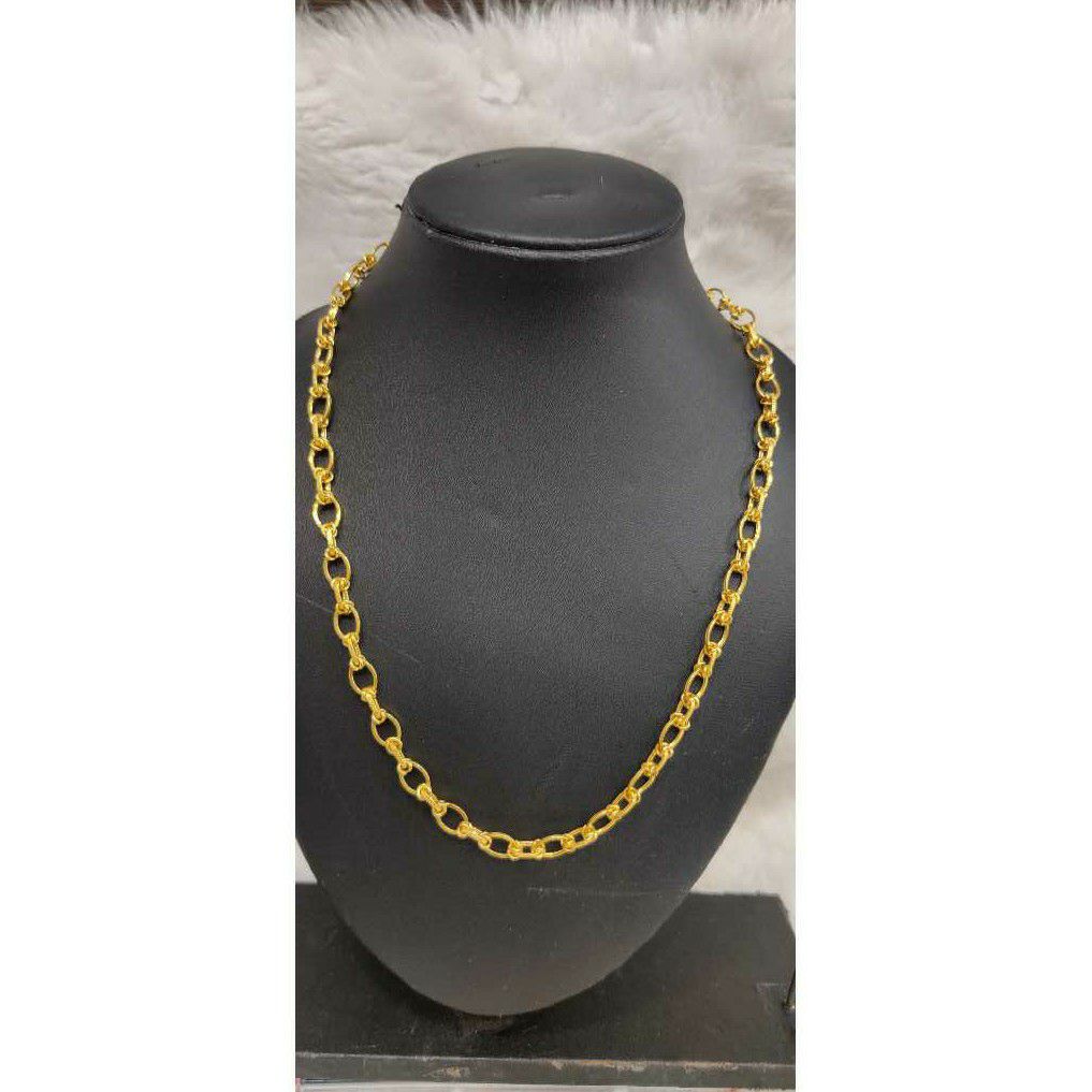 916 gold indo chain For Men NO-5619