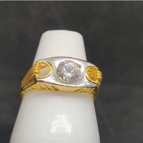 916 men's fancy gold ring