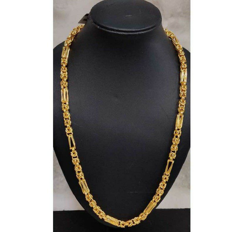 Men's 916 gold indo chain NO-5604