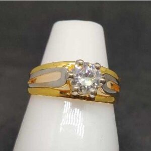 916 men's fancy gold ring