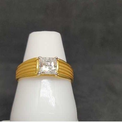 916 men's fancy gold ring