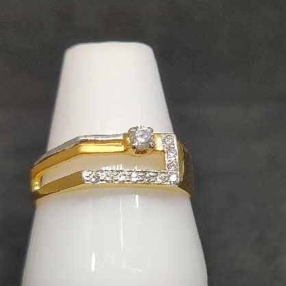 916 men's fancy gold ring