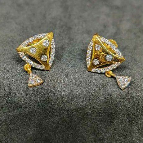 22k ladies gold earrings NO-20006