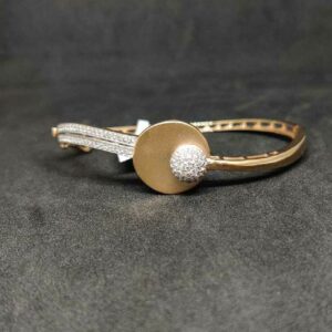 18k rose gold kada NO-28020
