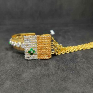 18k fancy italian kada NO-28014