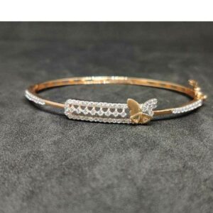 18k rose gold kada NO-28007