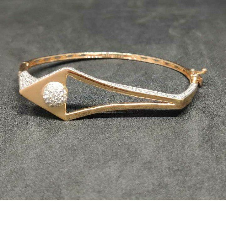 18k rose gold ladies kada NO-28011