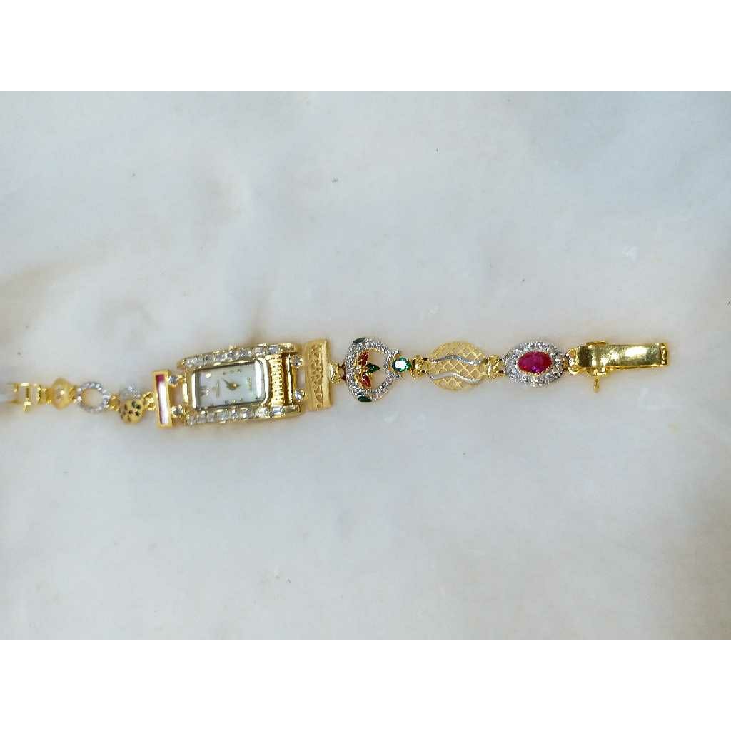 22k ladies gold watch NO-2003