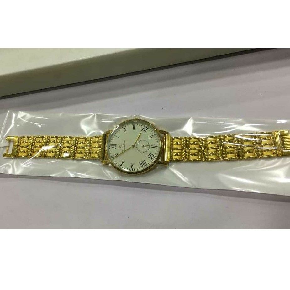 Fashionable men's gold watch NO-1103