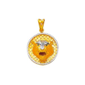 916 Gold Tiger Pendant NP-112