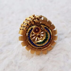 22KT Gold Fancy ladies Wedding Rings