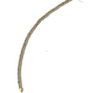 916 Braided Designer Gold Chain