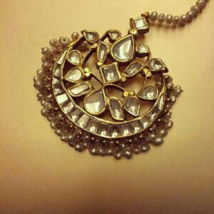 22K / 916 Gold Ladies Bikaneri Hair Tikka