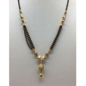 22kt antique  mangalsutra dokiya