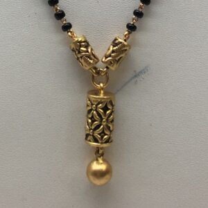 22kt antique mangalsutra dokiya