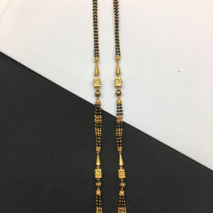 22kt 4 line antique mangalsutra ser
