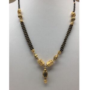 22kt antique mangalsutra dokiya