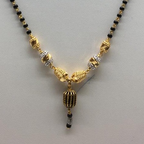 22ct antique cnc mangalsutra dokiya - Image 2