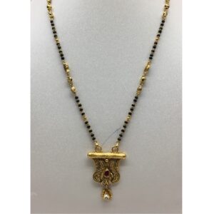 22kt antique mangalsutra dokiya