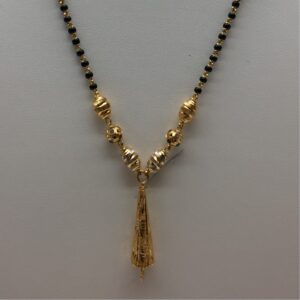 916  gold antique mangalsutra dokiya