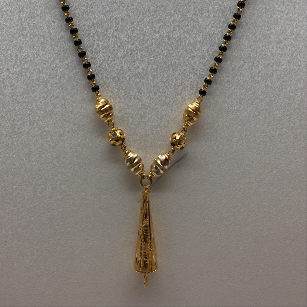 916 gold antique mangalsutra dokiya - Image 2
