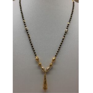 916  gold antique mangalsutra dokiya